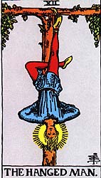 Image result for THE HANGED MAN RIDER WAITE